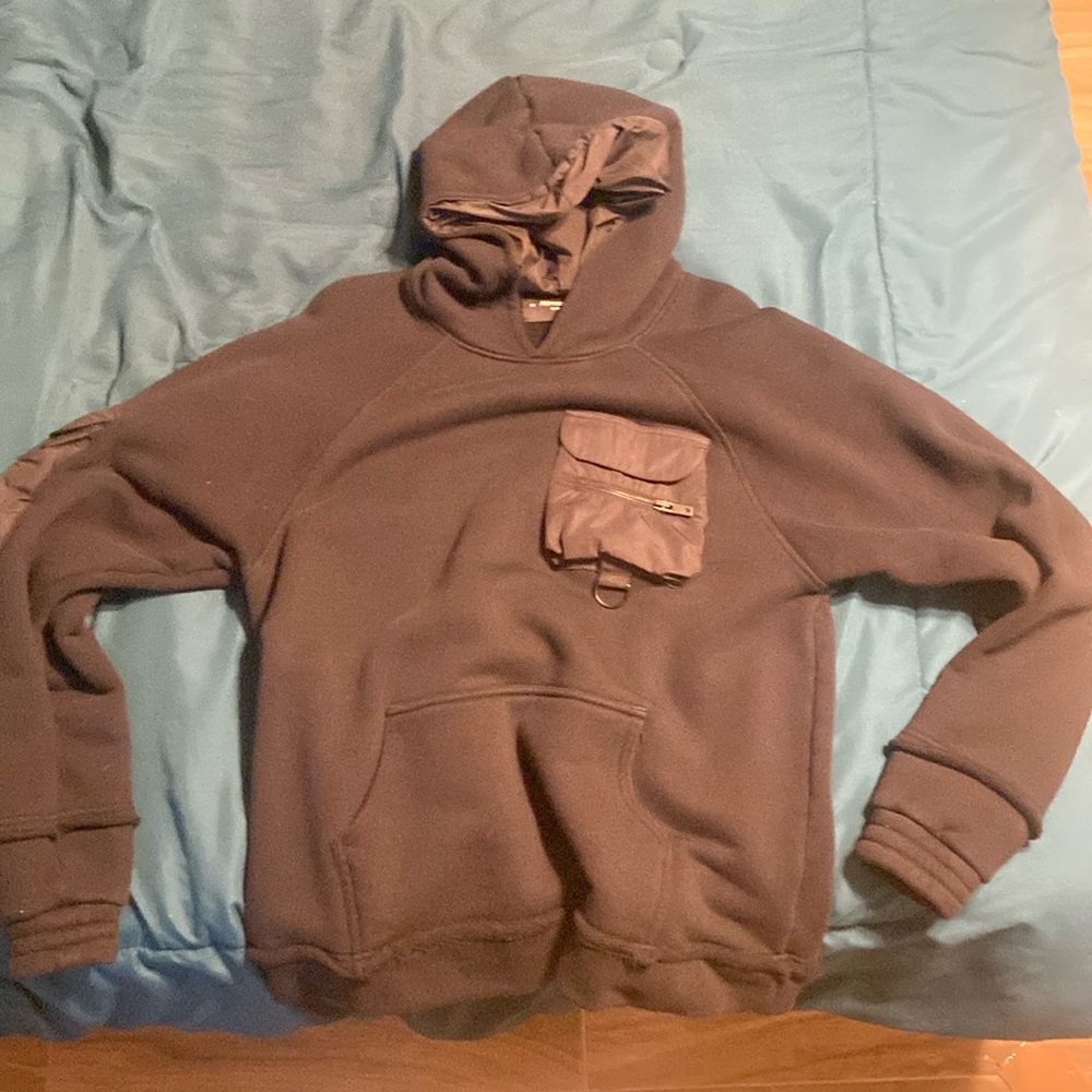 REPRESENT CLO FW/19 BLACK MILITARY HOODIE